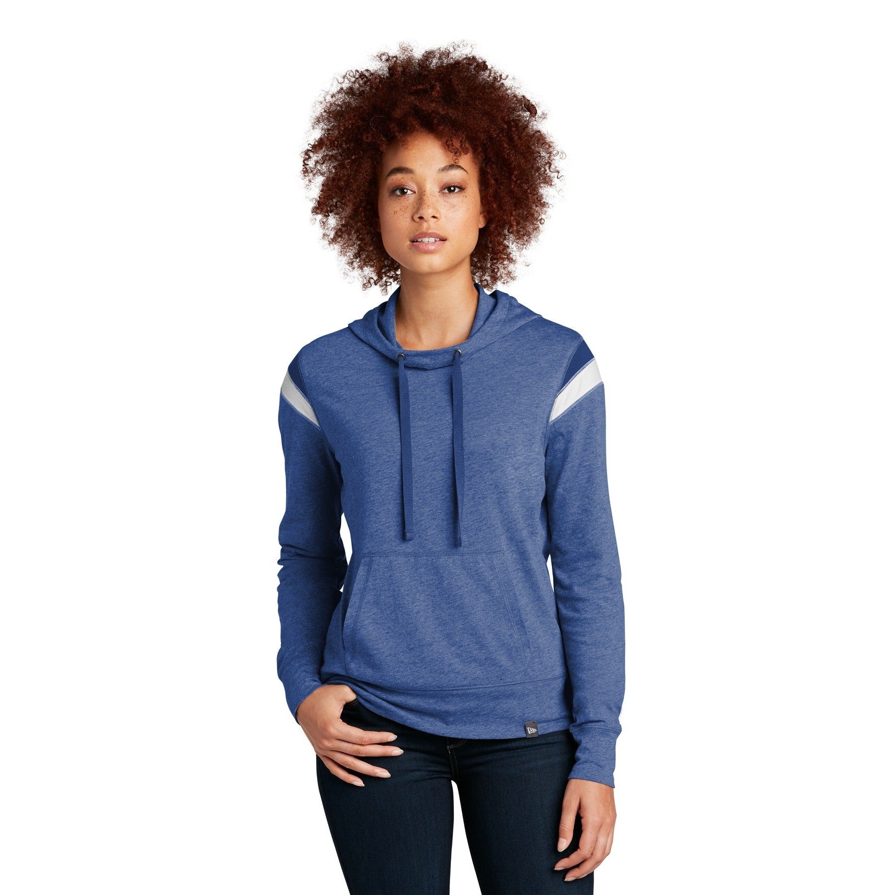 New Era-New Era ® Women's Heritage Blend Varsity Hoodie LNEA108-MedTech-2